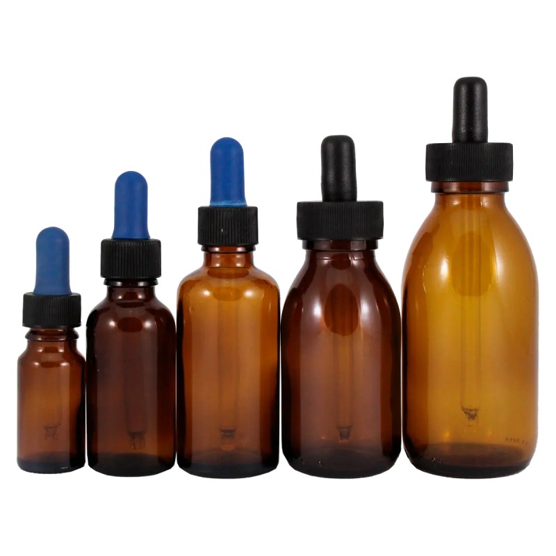 Goteros Botella Ámbar