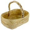 Canasta de Ixtle Rectangular (con asa) 15cm