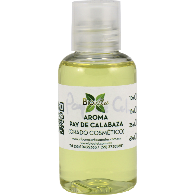 Aroma Grado Cosmético de Pay de Calabaza