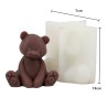 Molde de Silicón Oso de Peluche 3D
