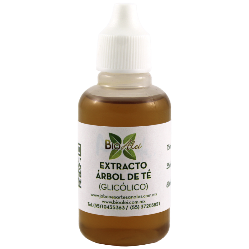 Extracto de Árbol de Té (Glicólico) Grado Cosmético