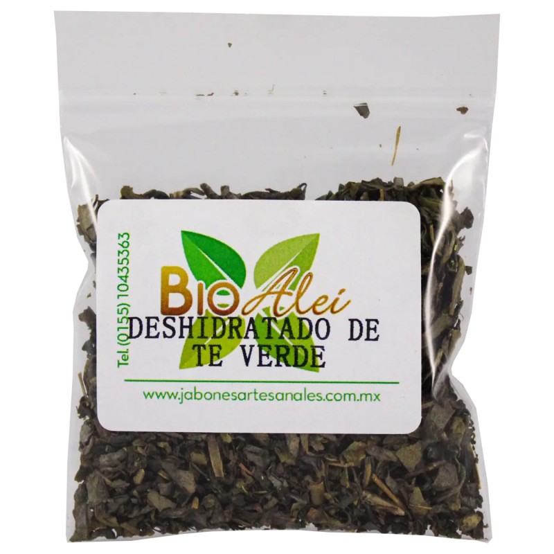 Deshidratado de Té Verde
