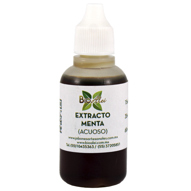 Extracto de Menta (Acuoso) Grado Cosmético