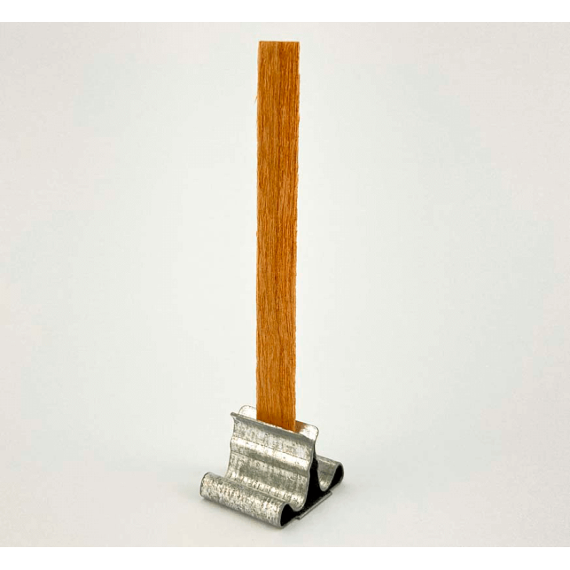 Pabilo de Madera 6mm*6cm con Portababilo Pequeño