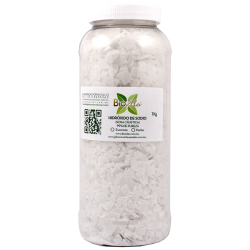 Hidróxido de Sodio 99% de Pureza (Escamas Sosa Cáustica) 1Kg